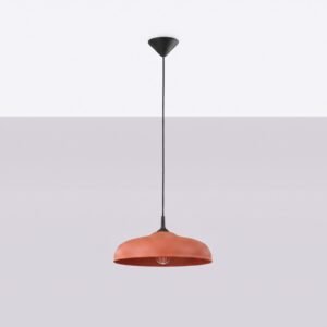 Pendant Lamp Gina Red Ochre Uncategorized Great Lighting UK Ltd