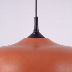 Pendant Lamp Gina Red Ochre Uncategorized Great Lighting UK Ltd