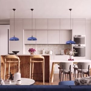 Pendant Lamp Gina Ultramarine Uncategorized Great Lighting UK Ltd