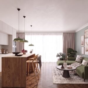 Pendant Lamp Gina Olive Green Uncategorized Great Lighting UK Ltd