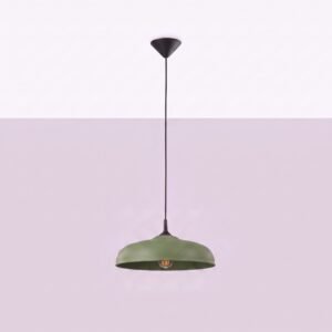 Pendant Lamp Gina Olive Green Uncategorized Great Lighting UK Ltd