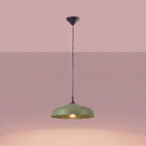 Pendant Lamp Gina Olive Green Uncategorized Great Lighting UK Ltd