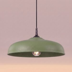 Pendant Lamp Gina Olive Green Uncategorized Great Lighting UK Ltd