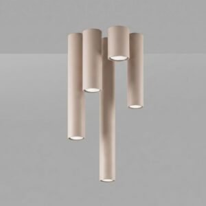 Ceiling Lamp Lagos 10 Taupe Uncategorized Great Lighting UK Ltd