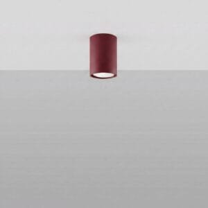 Ceiling Lamp Lagos 10 Burgundy Uncategorized Great Lighting UK Ltd