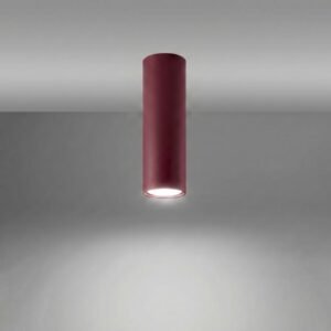 Ceiling Lamp Lagos 20 Burgundy Uncategorized Great Lighting UK Ltd