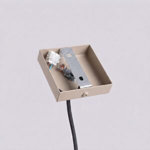 Pendant Lamp Lagos 1 Taupe Uncategorized Great Lighting UK Ltd