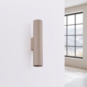 Wall Lamp Lagos Taupe Uncategorized Great Lighting UK Ltd