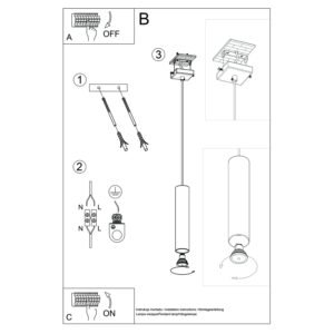 Pendant Lamp Lagos 1 Burgundy Uncategorized Great Lighting UK Ltd