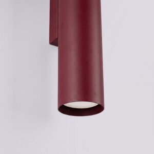 Wall Lamp Lagos Burgundy Uncategorized Great Lighting UK Ltd