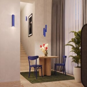Pendant Lamp Lagos 3L Ultramarine Uncategorized Great Lighting UK Ltd