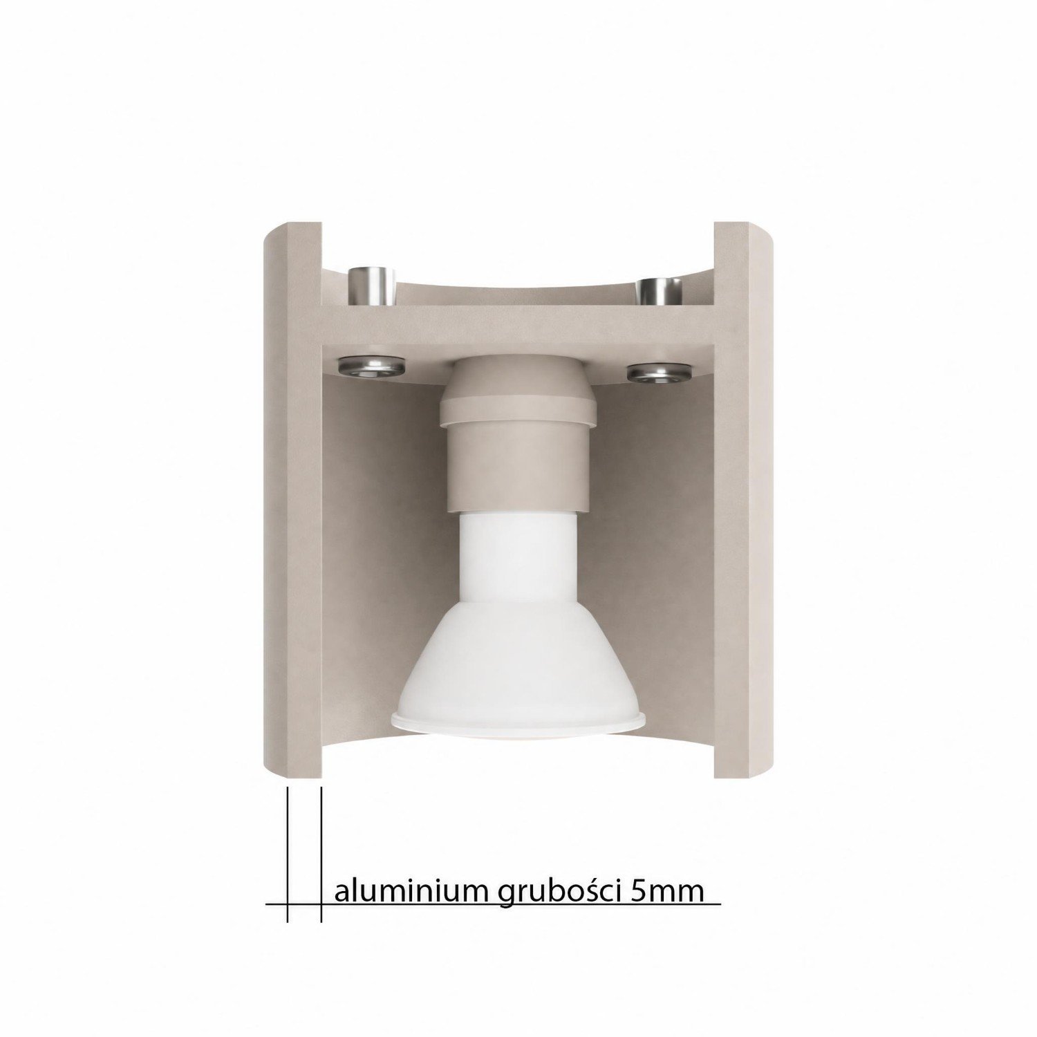 Ceiling Lamp Orbis 1 Taupe Uncategorized Great Lighting UK Ltd