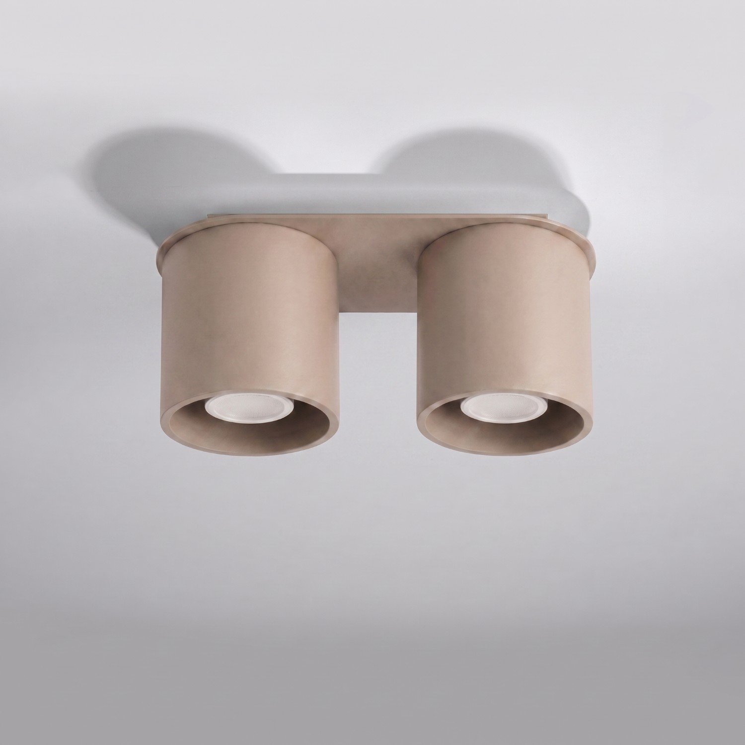 Ceiling Lamp Orbis 2 Taupe Uncategorized Great Lighting UK Ltd