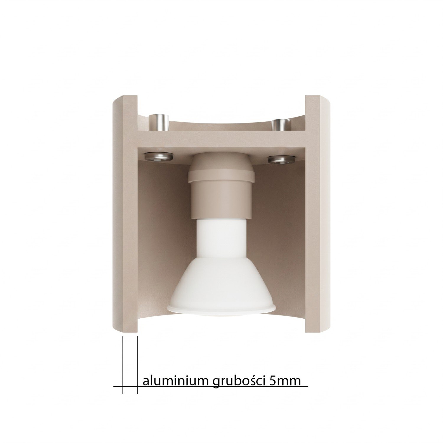 Ceiling Lamp Orbis 2 Taupe Uncategorized Great Lighting UK Ltd