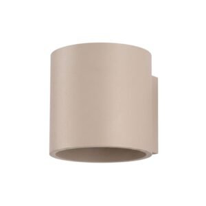 Wall Lamp Orbis 1 Taupe Uncategorized Great Lighting UK Ltd