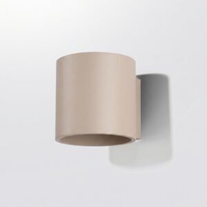 Wall Lamp Orbis 1 Taupe Uncategorized Great Lighting UK Ltd
