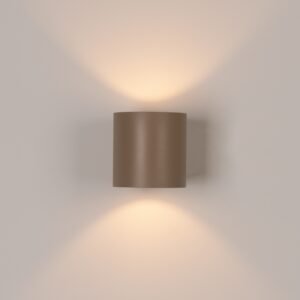 Wall Lamp Orbis 1 Taupe Uncategorized Great Lighting UK Ltd