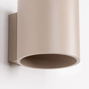 Wall Lamp Orbis 1 Taupe Uncategorized Great Lighting UK Ltd