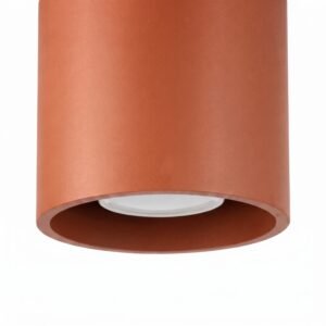Ceiling Lamp Orbis 1 Red Ochre Uncategorized Great Lighting UK Ltd