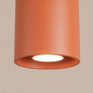 Ceiling Lamp Orbis 1 Red Ochre Uncategorized Great Lighting UK Ltd