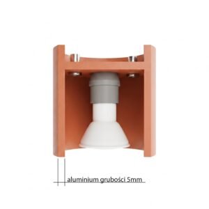 Ceiling Lamp Orbis 2 Red Ochre Uncategorized Great Lighting UK Ltd