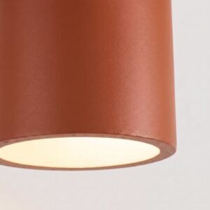 Wall Lamp Orbis 1 Red Ochre Uncategorized Great Lighting UK Ltd