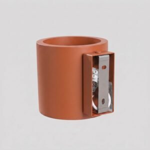 Wall Lamp Orbis 1 Red Ochre Uncategorized Great Lighting UK Ltd