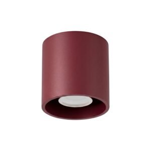 Ceiling Lamp Orbis 1 Burgundy Uncategorized Great Lighting UK Ltd