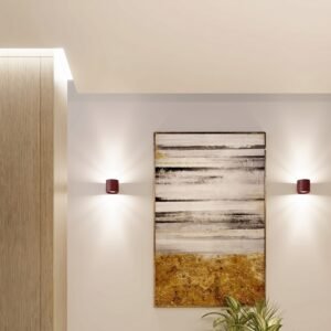 Ceiling Lamp Orbis 1 Burgundy Uncategorized Great Lighting UK Ltd