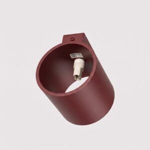 Wall Lamp Orbis 1 Burgundy Uncategorized Great Lighting UK Ltd