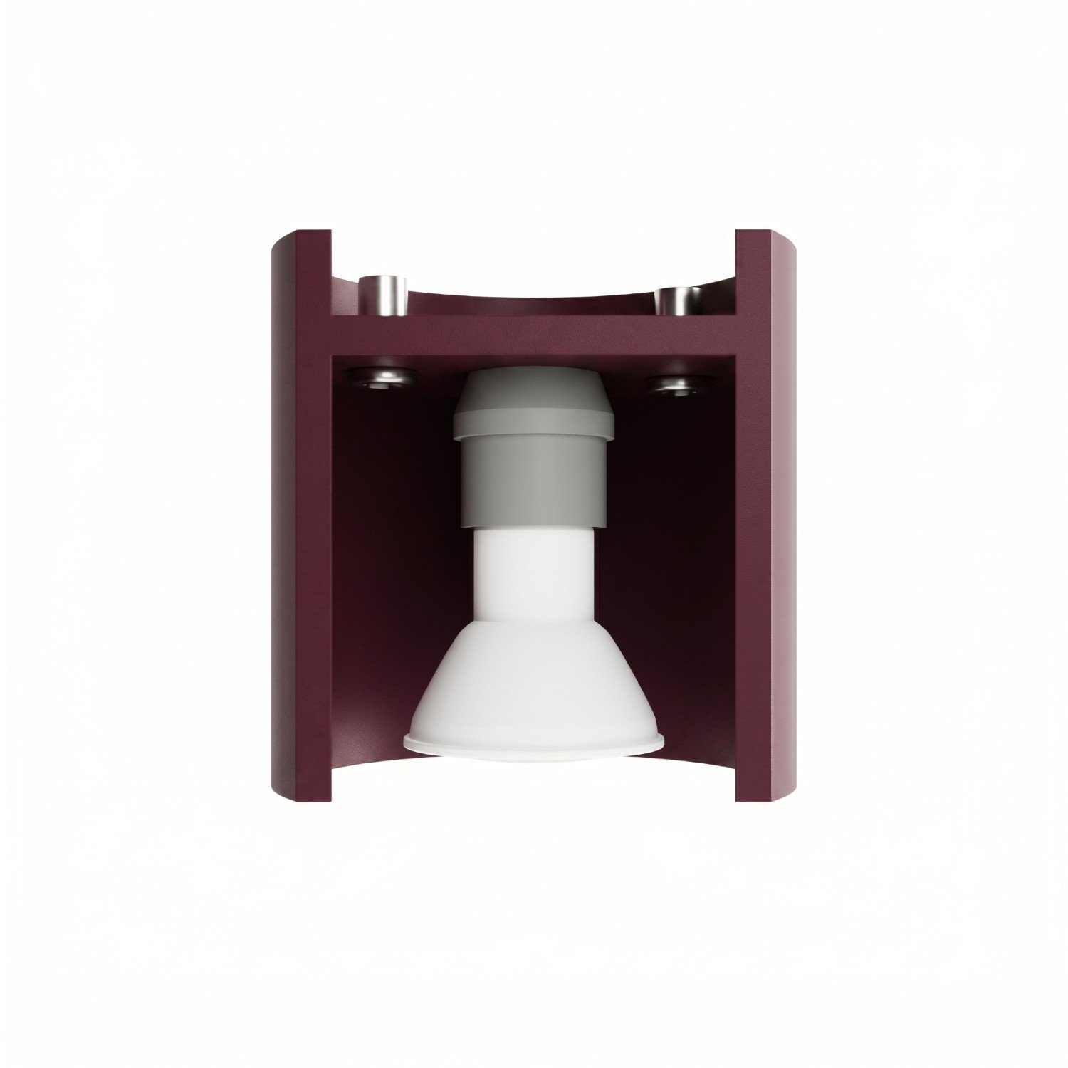 Wall Lamp Orbis 1 Burgundy Uncategorized Great Lighting UK Ltd