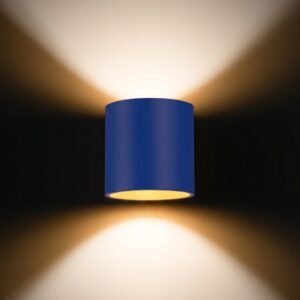 Wall Lamp Orbis 1 Ultramarine Uncategorized Great Lighting UK Ltd