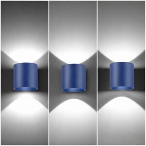 Wall Lamp Orbis 1 Ultramarine Uncategorized Great Lighting UK Ltd