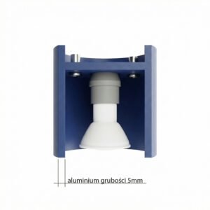 Wall Lamp Orbis 1 Ultramarine Uncategorized Great Lighting UK Ltd