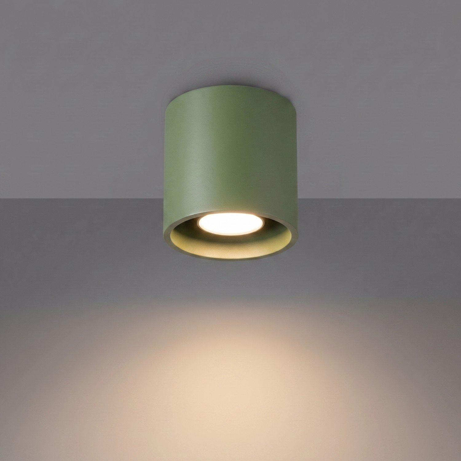 Ceiling Lamp Orbis 1 Olive Green Uncategorized Great Lighting UK Ltd
