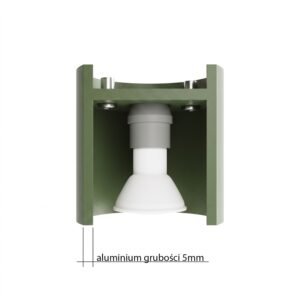Ceiling Lamp Orbis 1 Olive Green Uncategorized Great Lighting UK Ltd