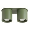 Ceiling Lamp Orbis 2 Olive Green Uncategorized Great Lighting UK Ltd