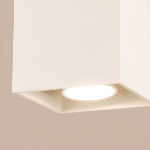 Ceiling Lamp Quad 1 Beige Uncategorized Great Lighting UK Ltd