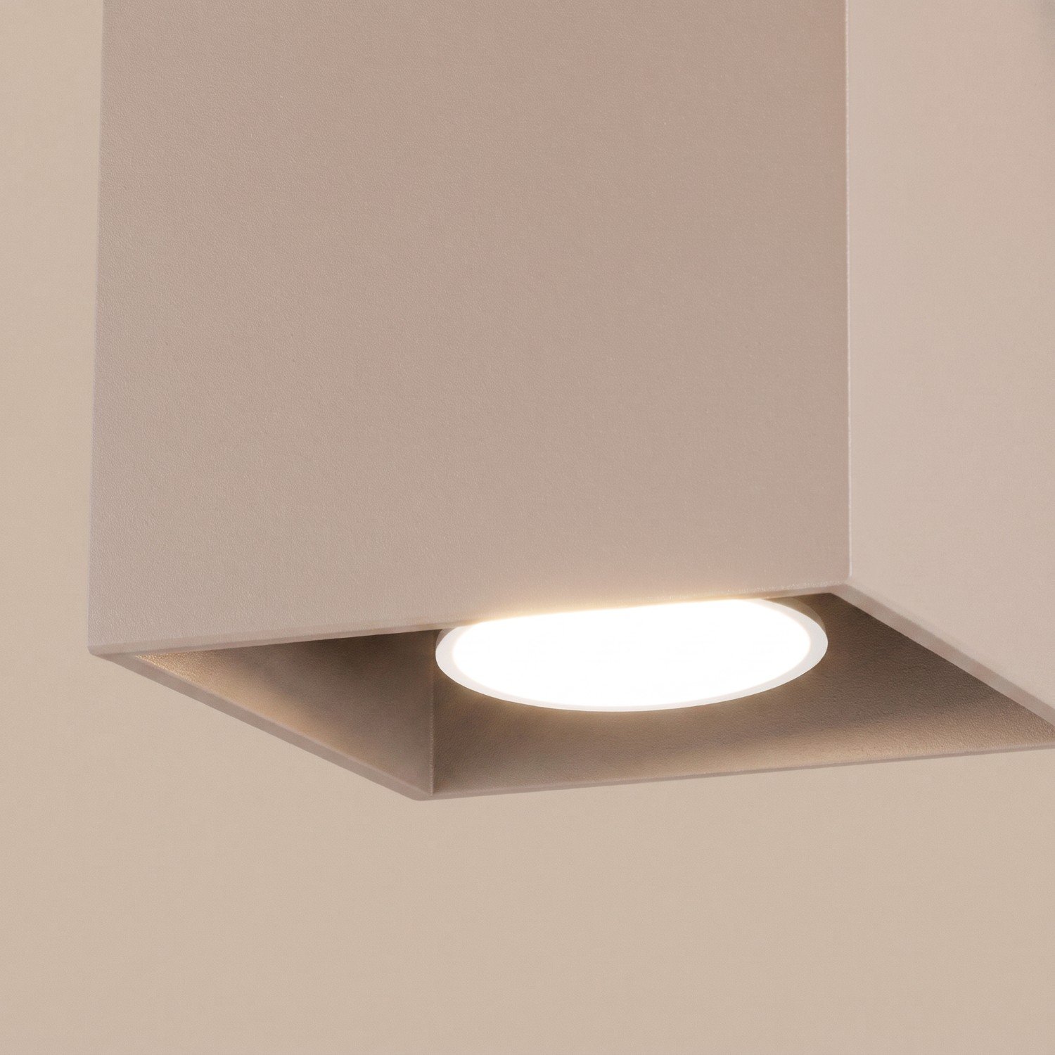 Ceiling Lamp Quad 1 Taupe Uncategorized Great Lighting UK Ltd