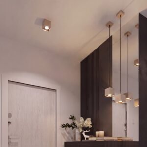 Wall Lamp Quad 1 Taupe Uncategorized Great Lighting UK Ltd