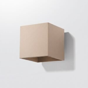 Wall Lamp Quad 1 Taupe Uncategorized Great Lighting UK Ltd