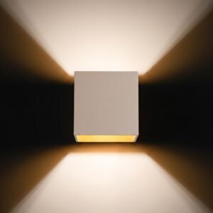 Wall Lamp Quad 1 Taupe Uncategorized Great Lighting UK Ltd