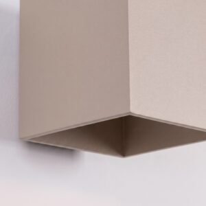 Wall Lamp Quad 1 Taupe Uncategorized Great Lighting UK Ltd