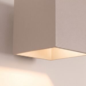 Wall Lamp Quad 1 Taupe Uncategorized Great Lighting UK Ltd