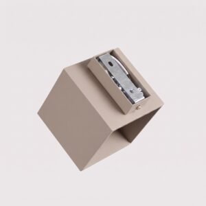 Wall Lamp Quad 1 Taupe Uncategorized Great Lighting UK Ltd