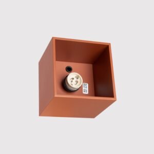Ceiling Lamp Quad 1 Red Ochre Uncategorized Great Lighting UK Ltd