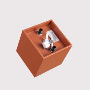 Ceiling Lamp Quad 1 Red Ochre Uncategorized Great Lighting UK Ltd