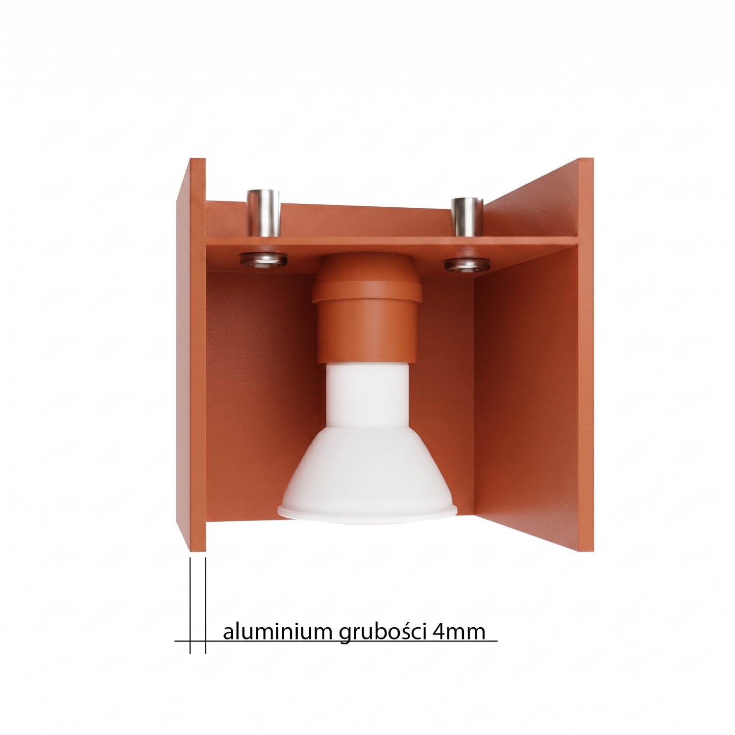 Ceiling Lamp Quad 1 Red Ochre Uncategorized Great Lighting UK Ltd