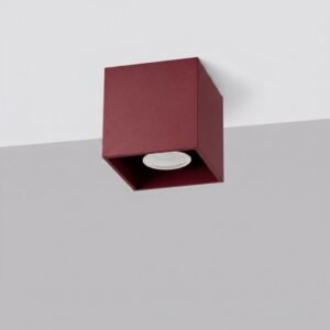 Ceiling Lamp Quad 1 Burgundy Uncategorized Great Lighting UK Ltd