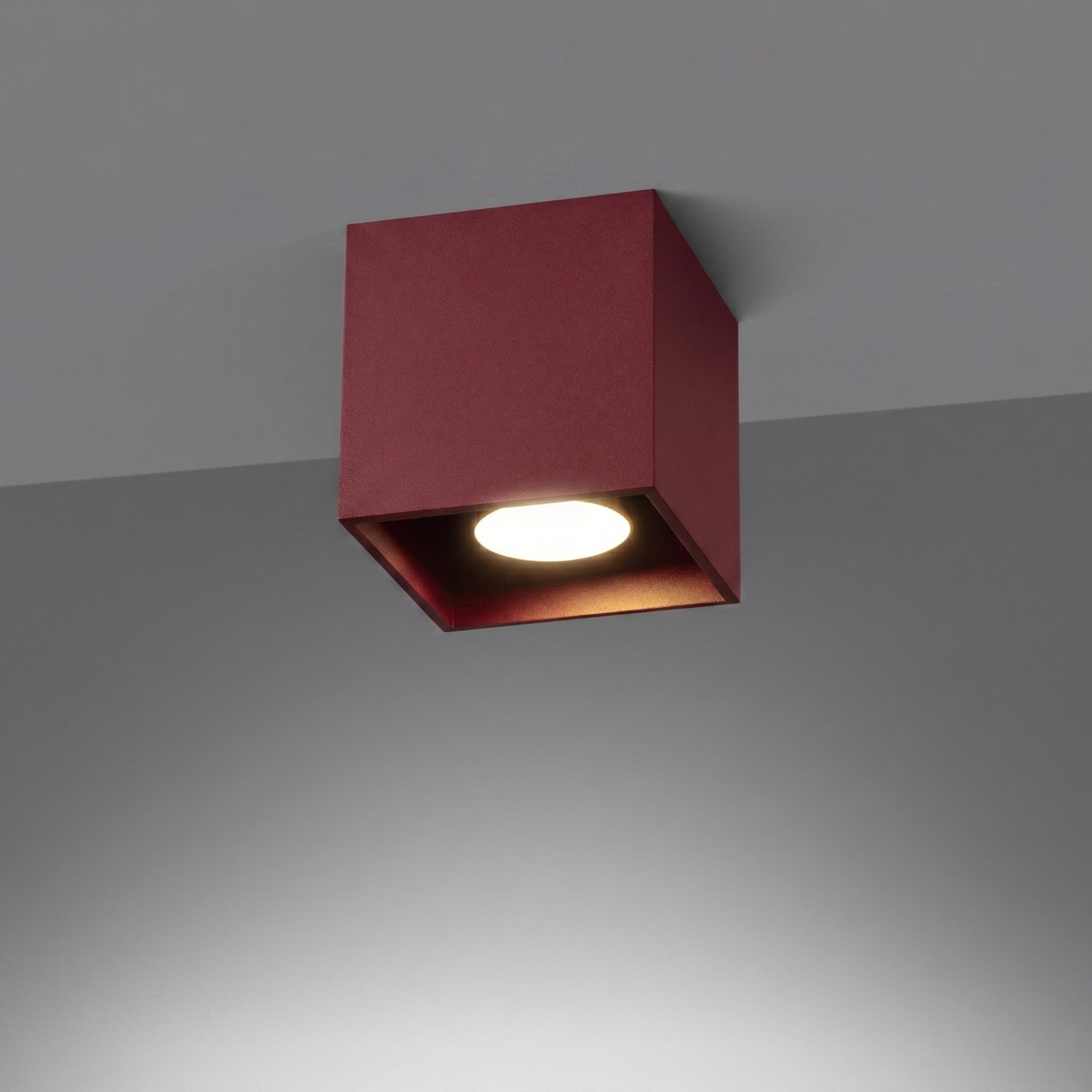 Ceiling Lamp Quad 1 Burgundy Uncategorized Great Lighting UK Ltd